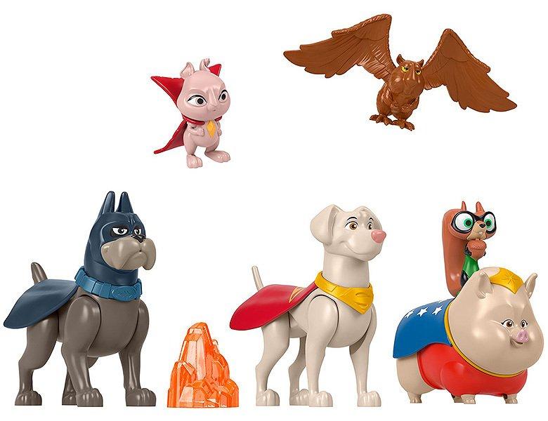 Fisher Price  DC League of Super Pets Action Figur Multi Super Pack 
