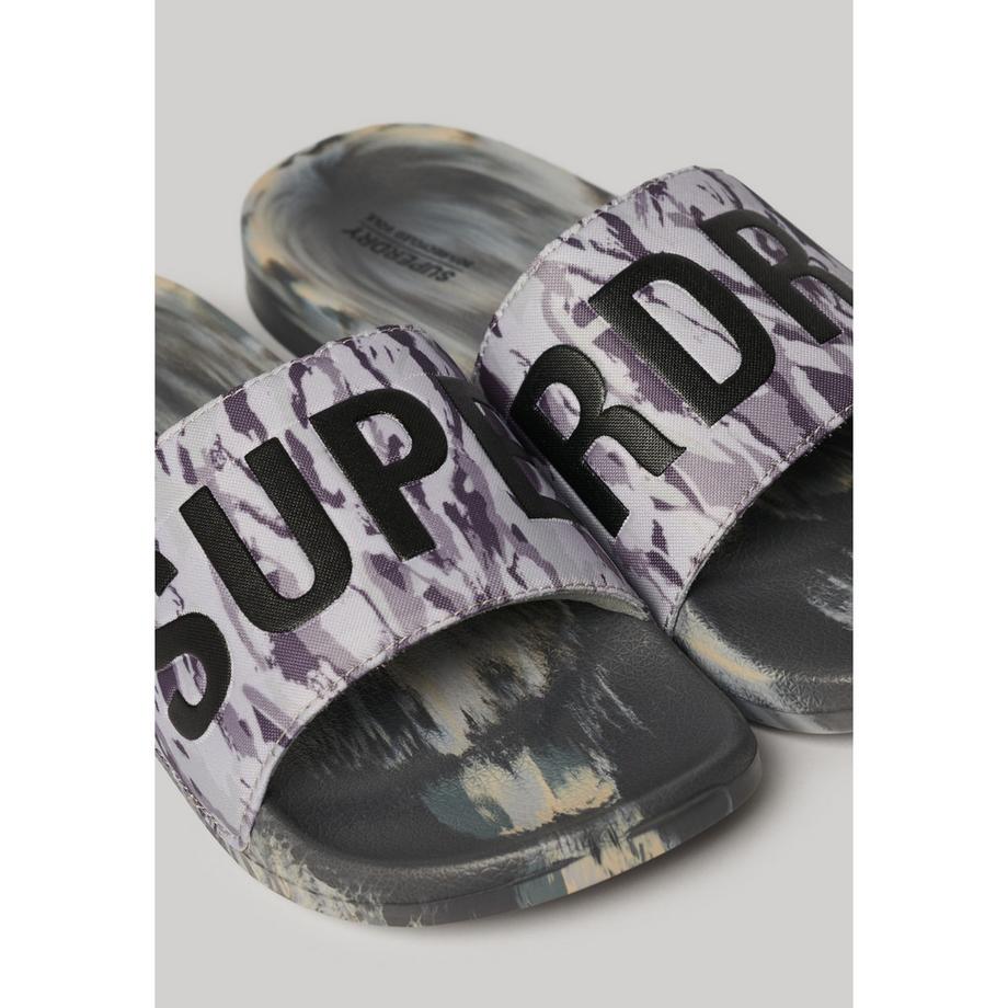 Superdry Pool Slides Camouflage Muster  