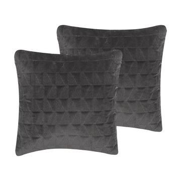 Lot de 2 coussins en Coton Rétro LALAM