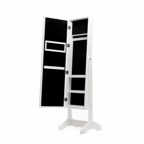 InnovaGoods Armoire à bijoux avec miroir debout et LED  