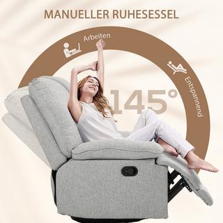 HOMCOM Fauteuil de relaxation  