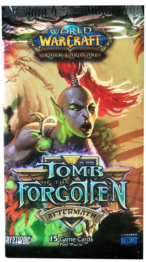 BLIZZARD ENTERTAINMENT  Tomb of the Forgotten Aftermath World of Warcraft TCG Booster Pack 