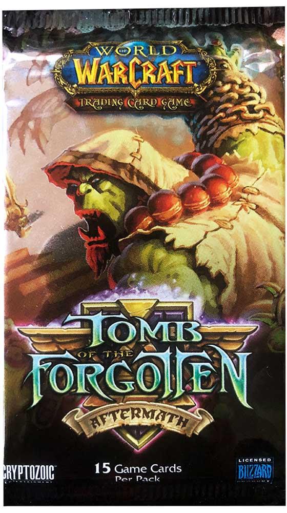 BLIZZARD ENTERTAINMENT  Tomb of the Forgotten Aftermath World of Warcraft TCG Booster Pack 