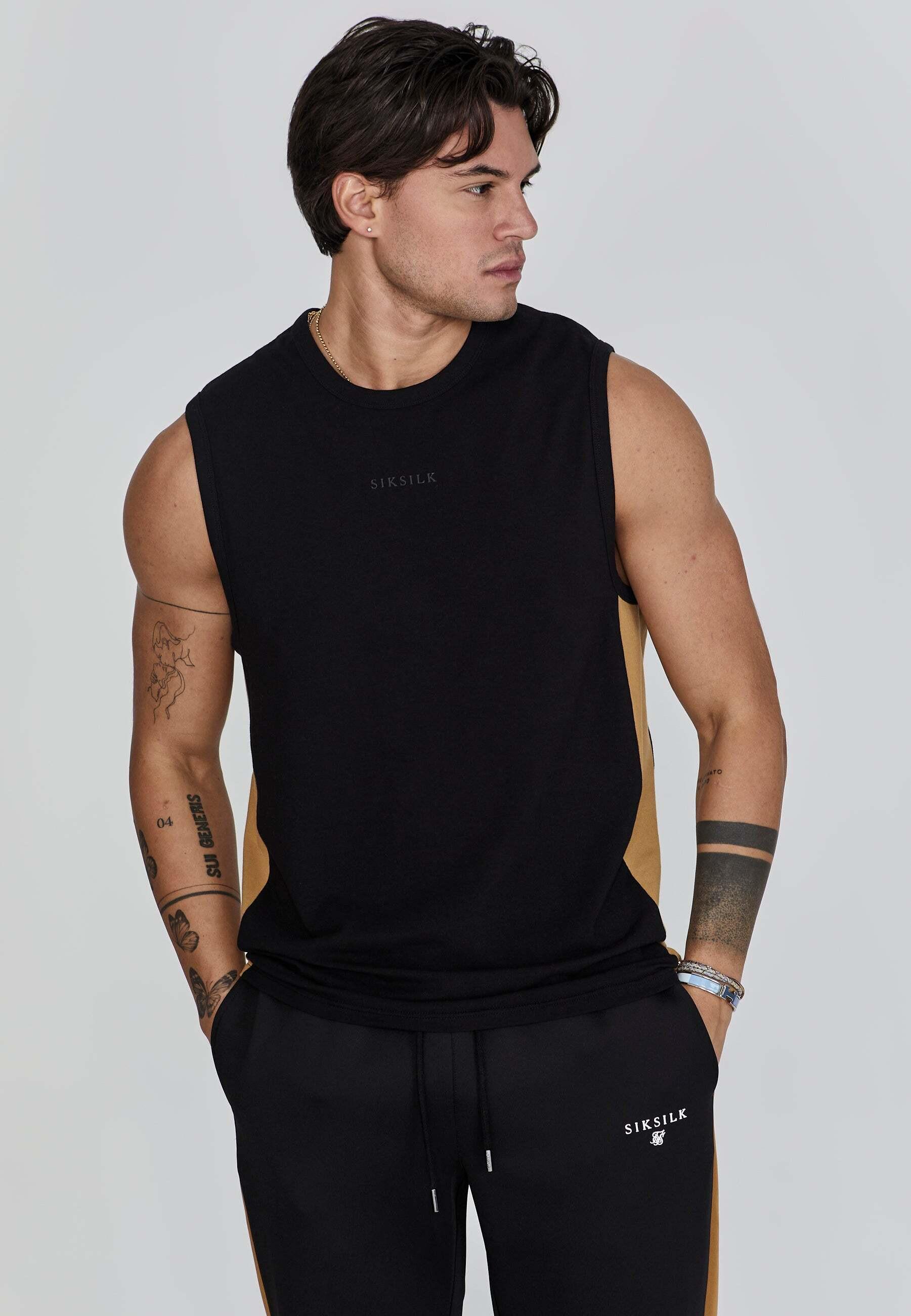Image of Top Relaxed Fit Vest Unisex Schwarz M
