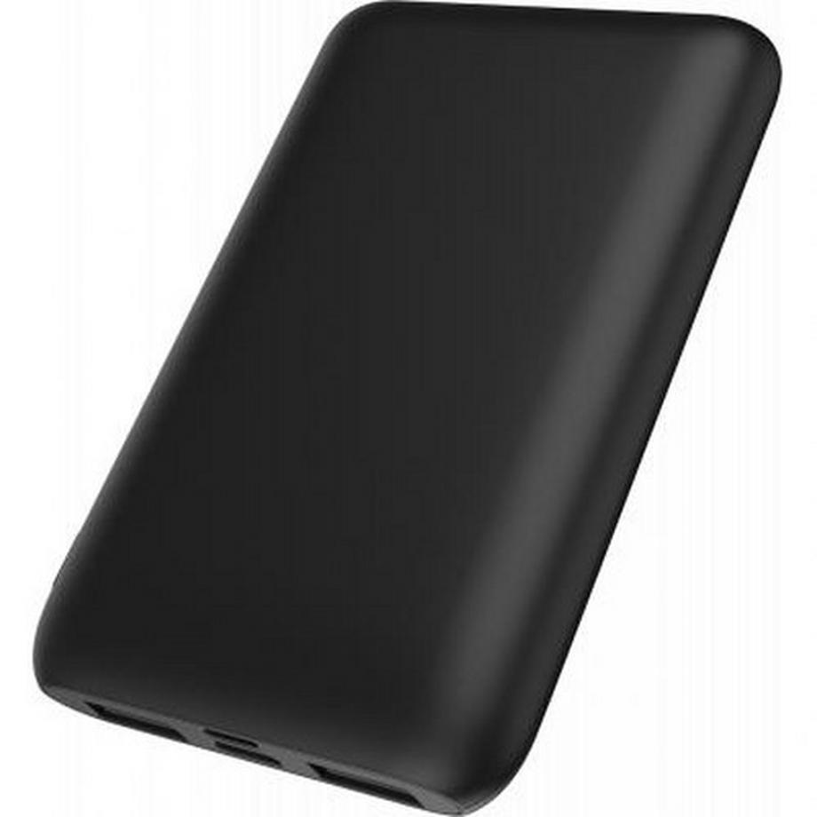 WOW  5000mAh Fast Charge Powerbank USB-A + USB-A + USB-C inkl. USB-A /USB-C Kabel 