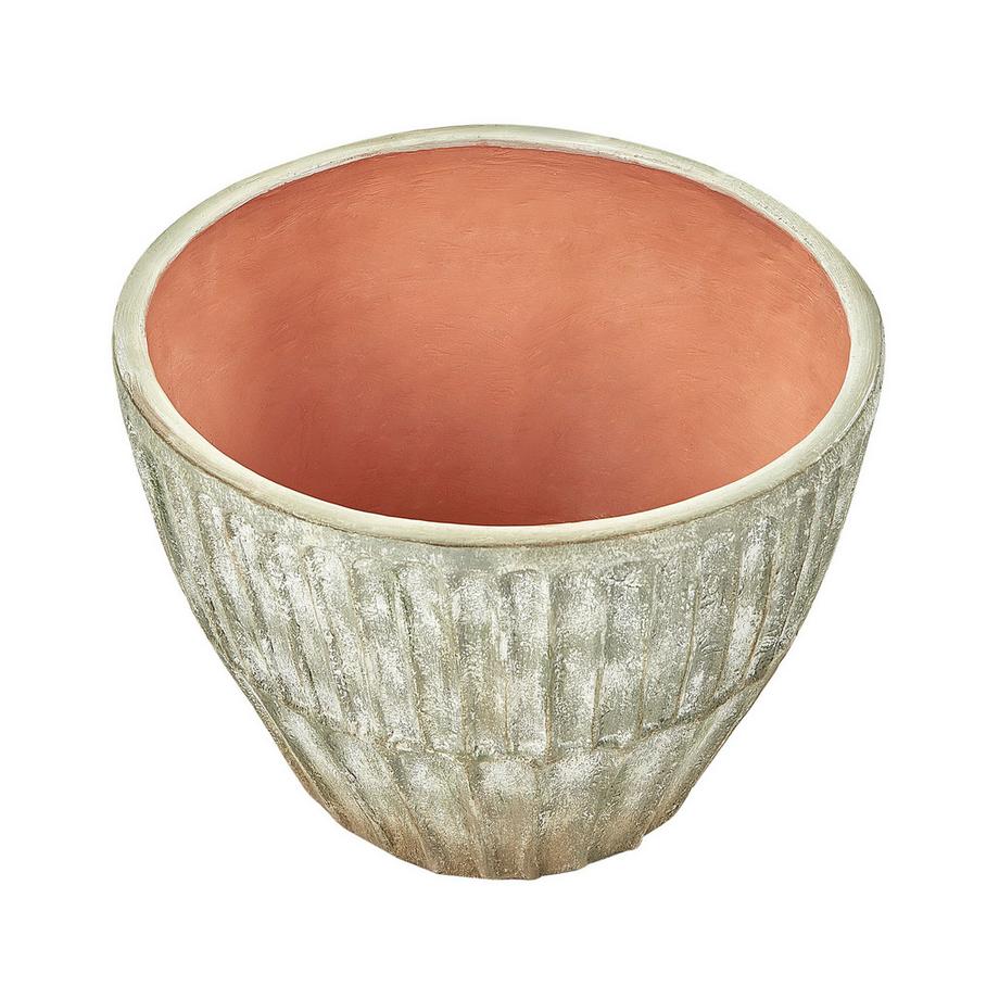 Beliani Vaso per piante en Terracotta Mediterraneo NYSSA  