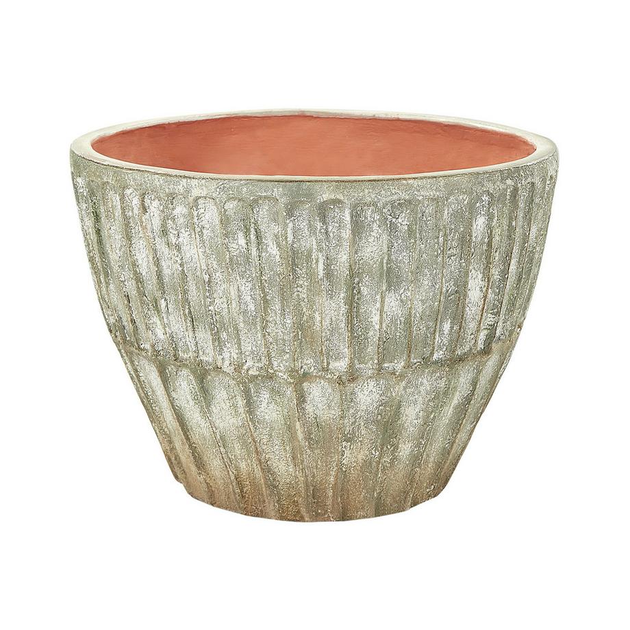 Beliani Vaso per piante en Terracotta Mediterraneo NYSSA  