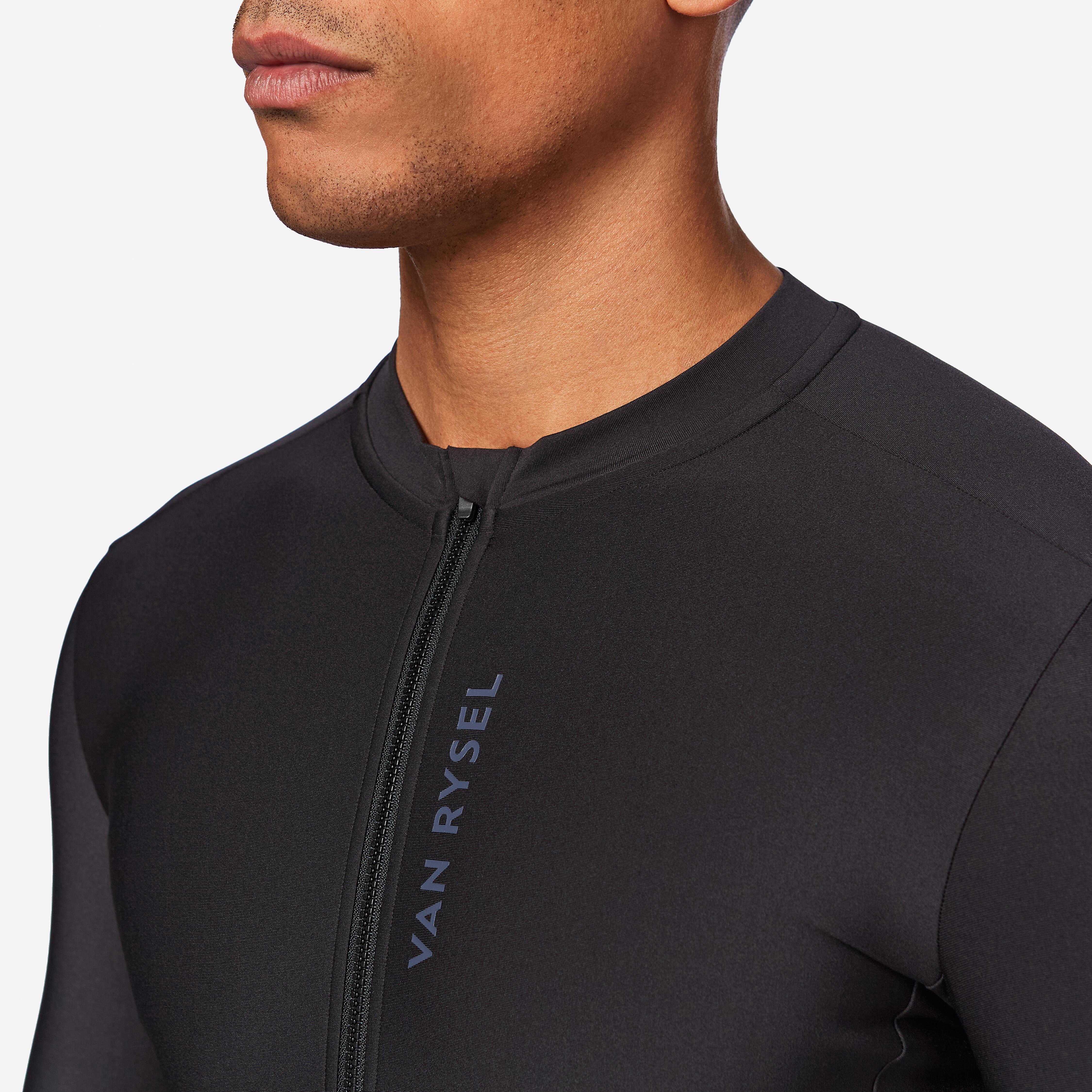 VAN RYSEL  Langarmtrikot Rennrad Slim Polyester 