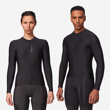 Langarmtrikot Rennrad Slim Polyester