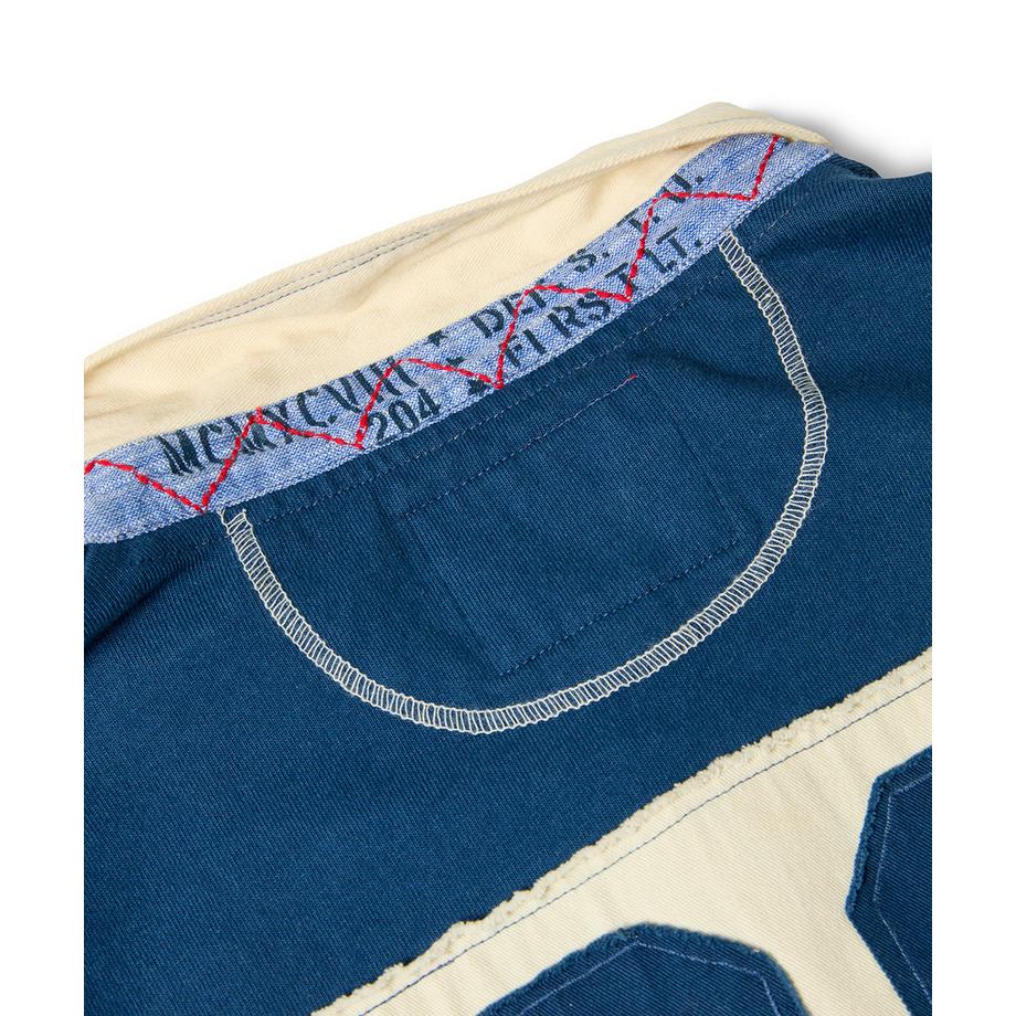 Joe Browns Rugbyshirt Rundhals Platziertem Druck  