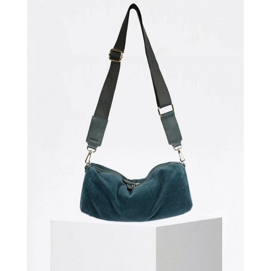 Craie Tube Deep Borsa a Tracolla in Velluto a Coste  