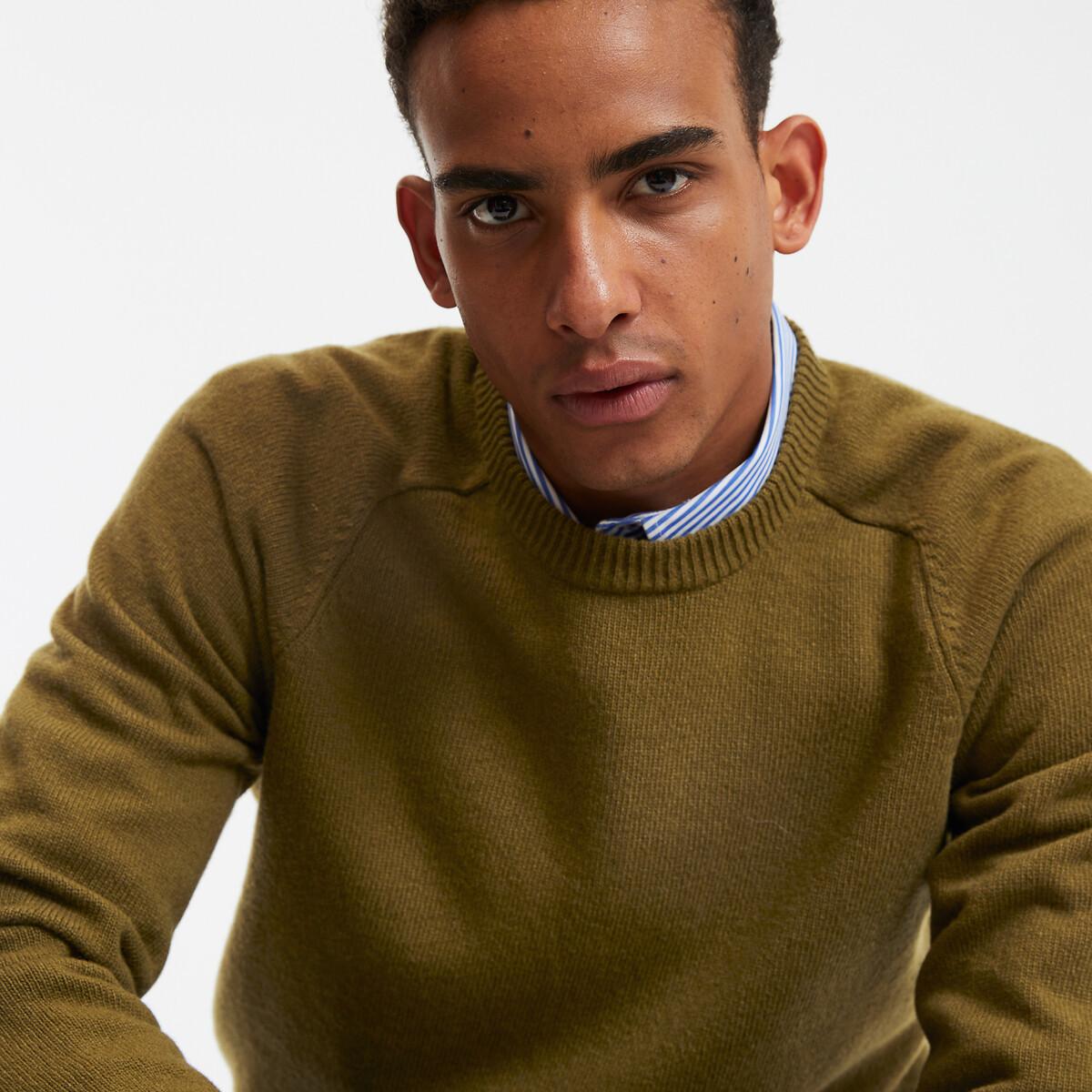 La Redoute Collections Lambswool Rundhals Pullover  