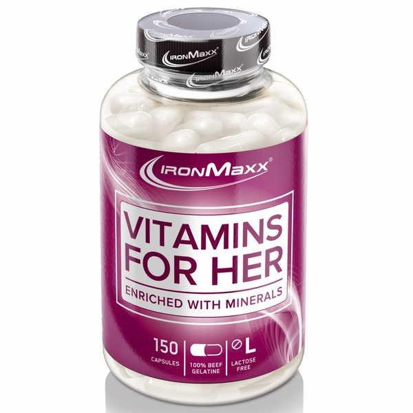 Image of Ironmaxx Vitamins for Her 150 Kapseln - ONE SIZE