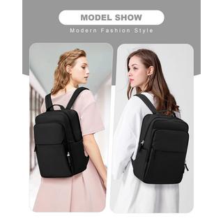 Only-bags.store Sac à dos pour ordinateur portable Business Elegant Waterproof Large Backpack with Laptop Compartment School Backpack  