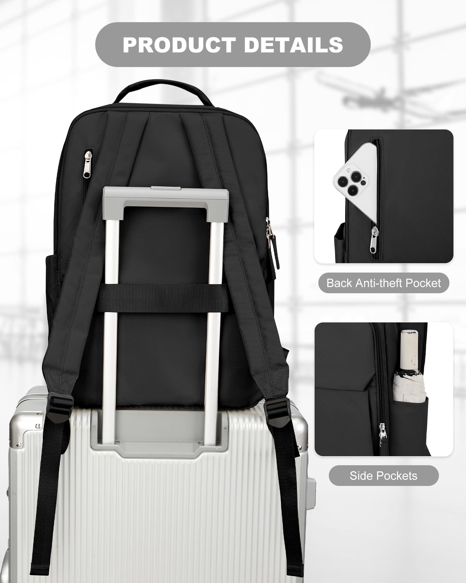 Only-bags.store Laptop-Rucksack Business Eleganter wasserdichter großer Rucksack mit Laptopfach Schulrucksack  