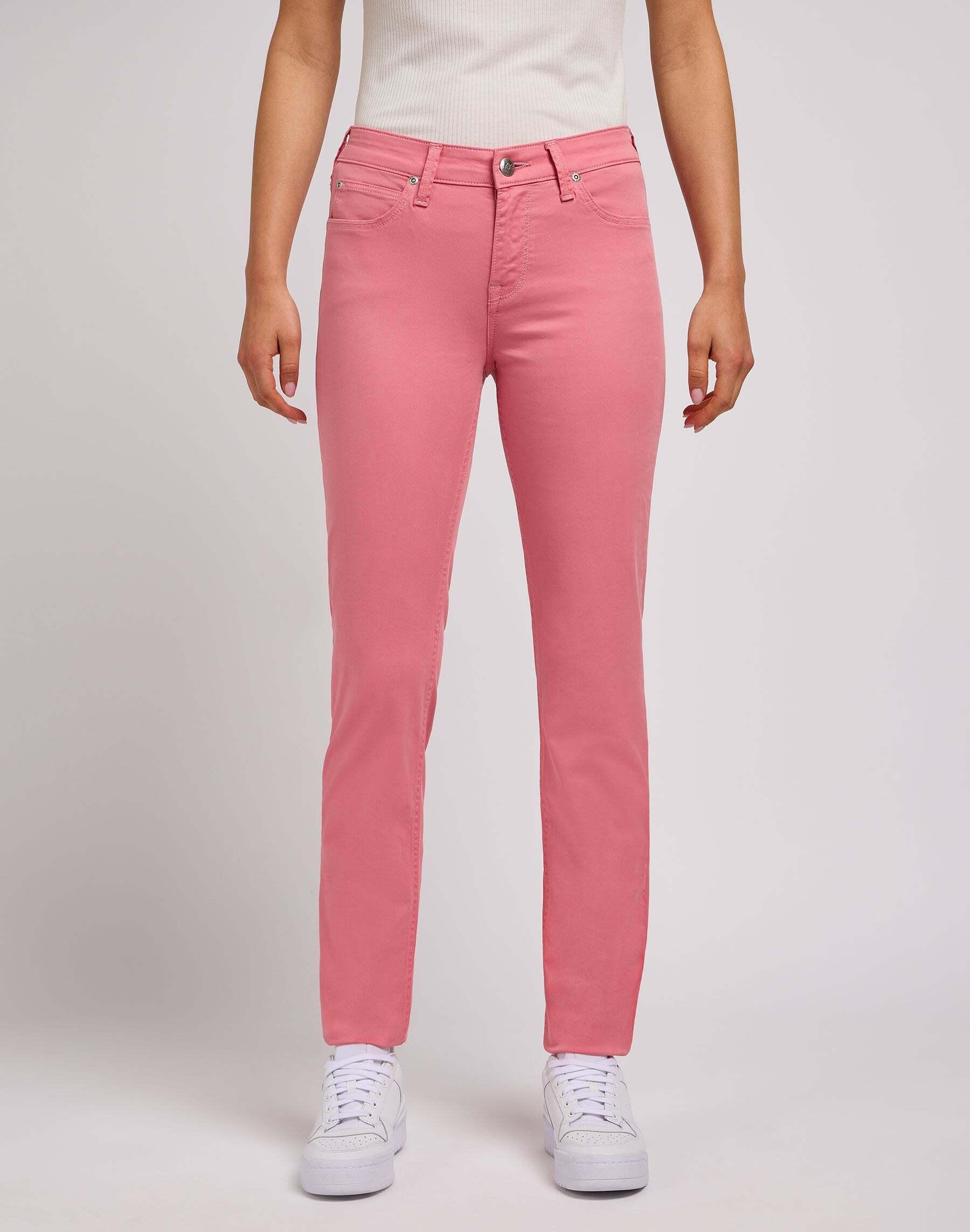 Image of Hosen Marion Straight Damen Rosa L31/W27