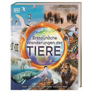 Erstaunliche Wanderungen der Tiere Forrester, Philippa; DK Verlag - Kids (Hrsg.); Smart, Tim (Illustrationen); Sixt, Eva (Übersetzung) Gebundene Ausgabe 