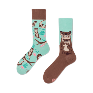 Many Mornings  Otter Stories  Chaussettes - Many Mornings 