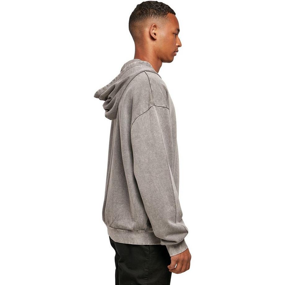 Build Your Own Felpa con cappuccio Oversized Acid Wash  