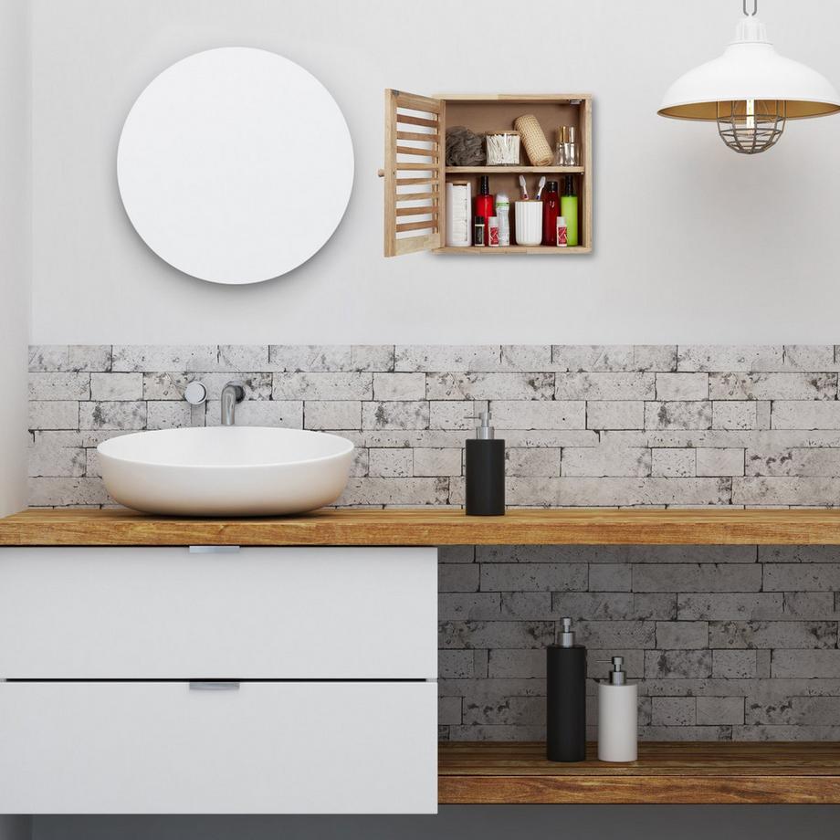 Northix Pensile stretto con anta  