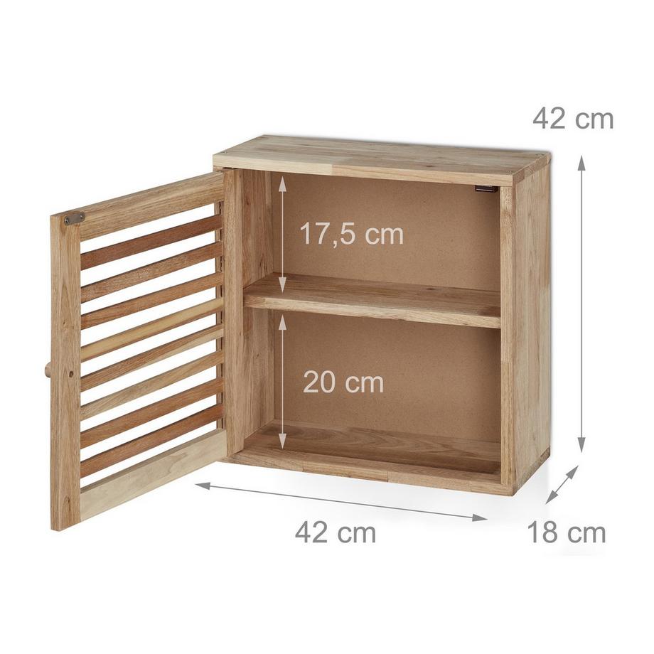 Northix Pensile stretto con anta  