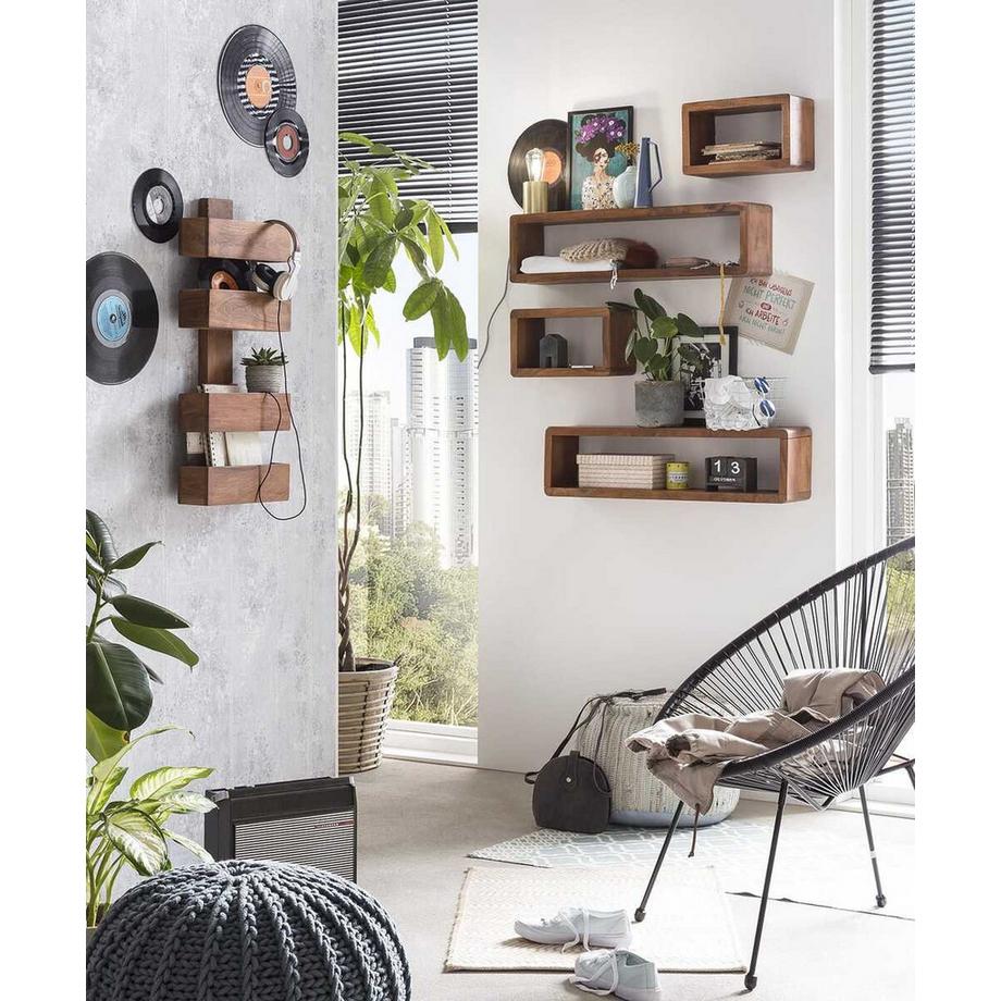 mutoni Wandregal Quapra Mangoholz natur 34  