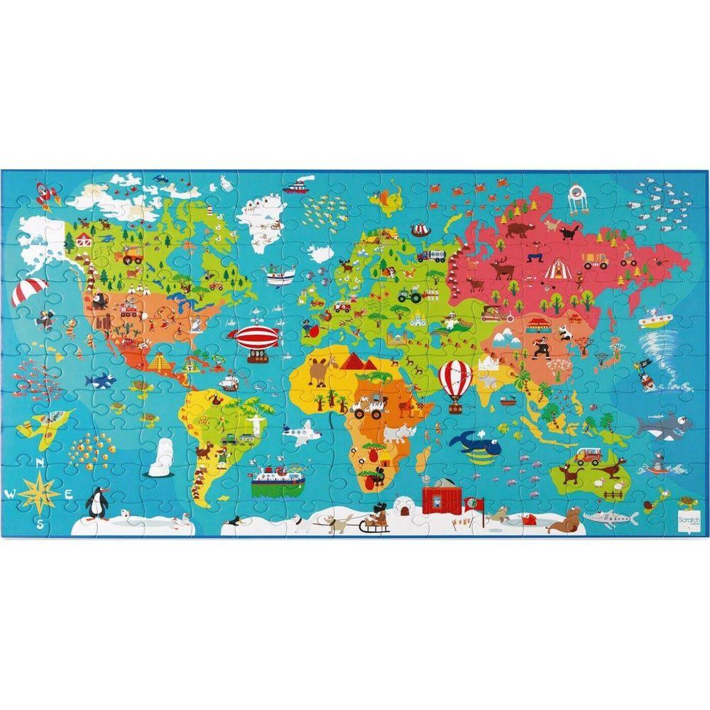 Image of Puzzle Weltkarte (150XXL)