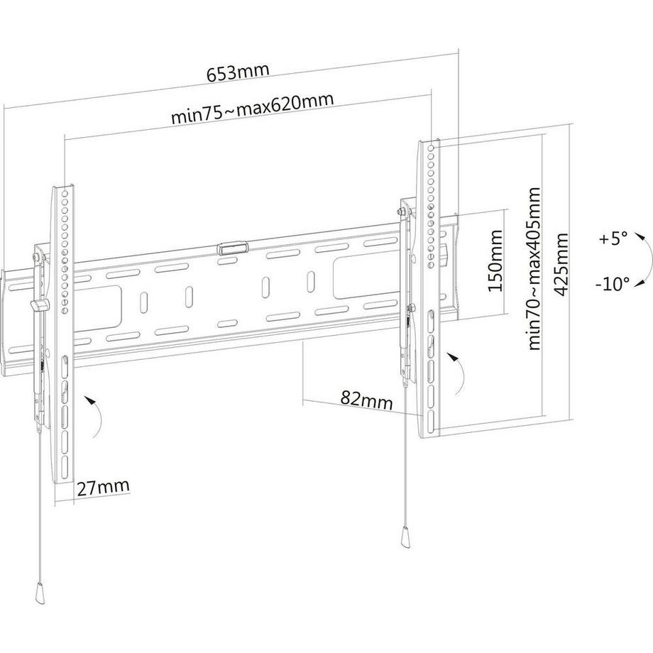 PureMounts  Support mural  PM-BTL600 