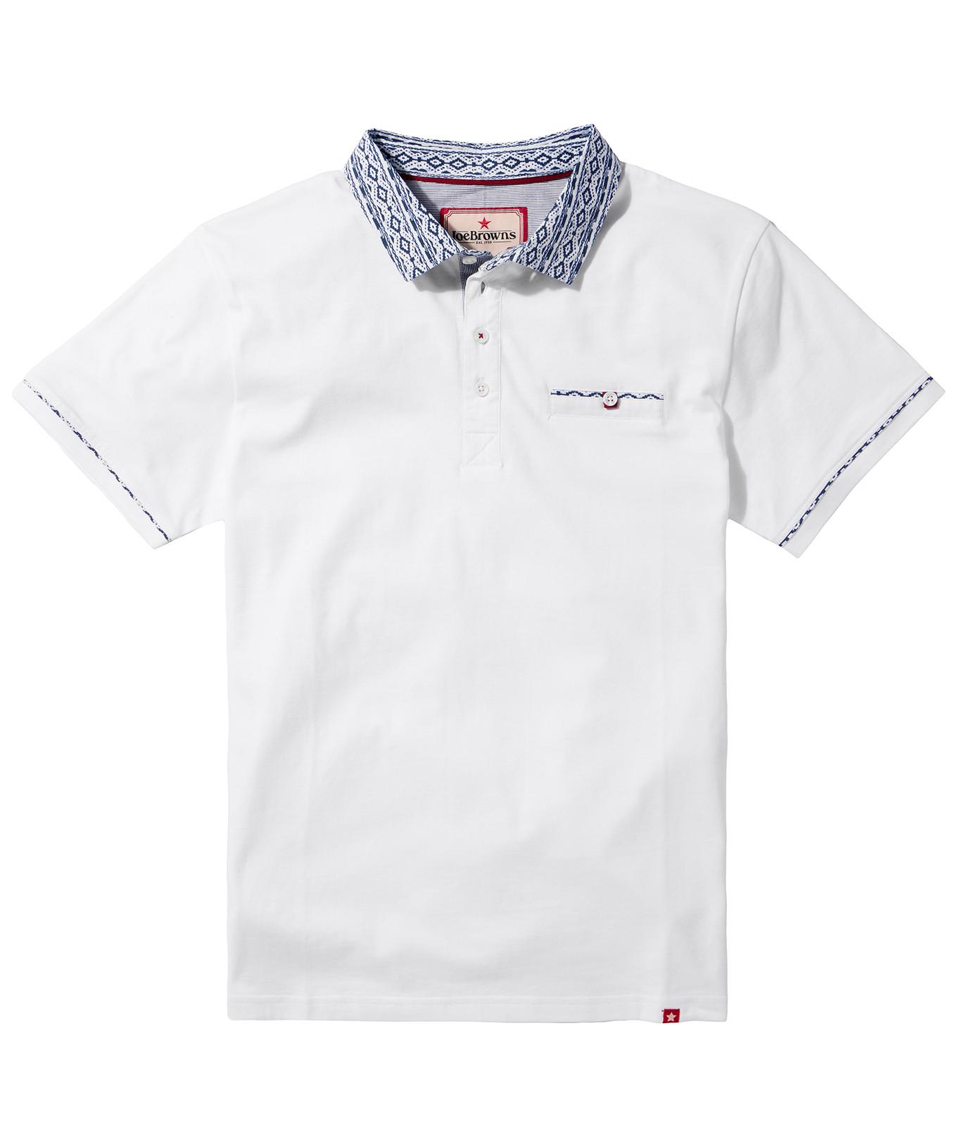 Joe Browns Polohemd Aztekenmuster  