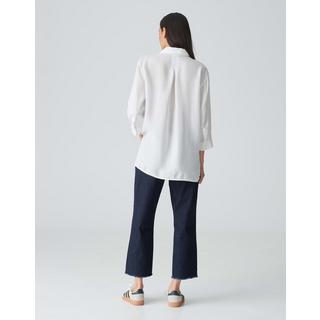 OPUS  Blouse en lin Fengani coupe droite 