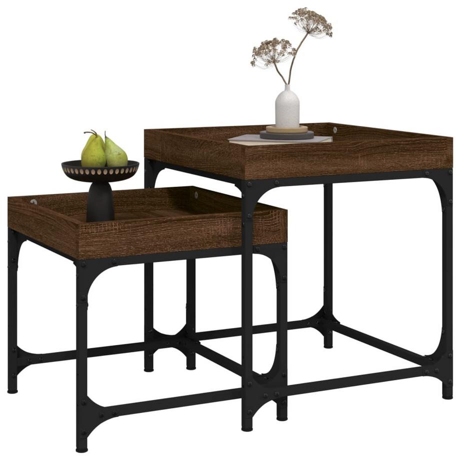 VidaXL Beistelltisch holzwerkstoff  