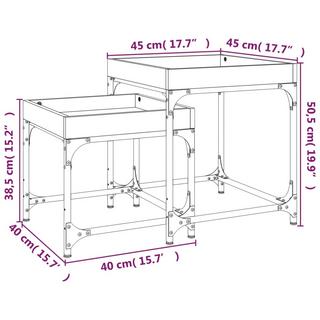 VidaXL tavolino Legno multistrato  