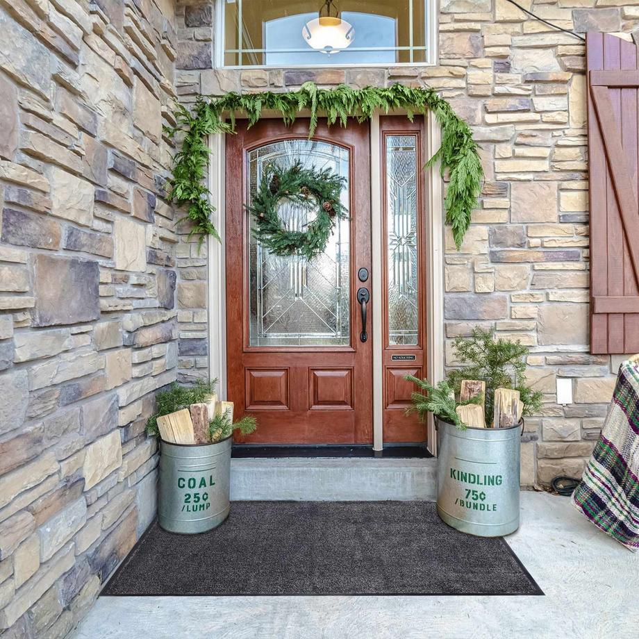 Northio Tappetino raccogli-sporco grigio  