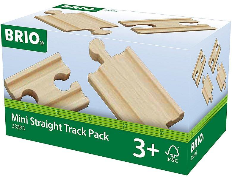 BRIO  Mini Straight Track pack parte e accessorio di modellino in scala Traccia 