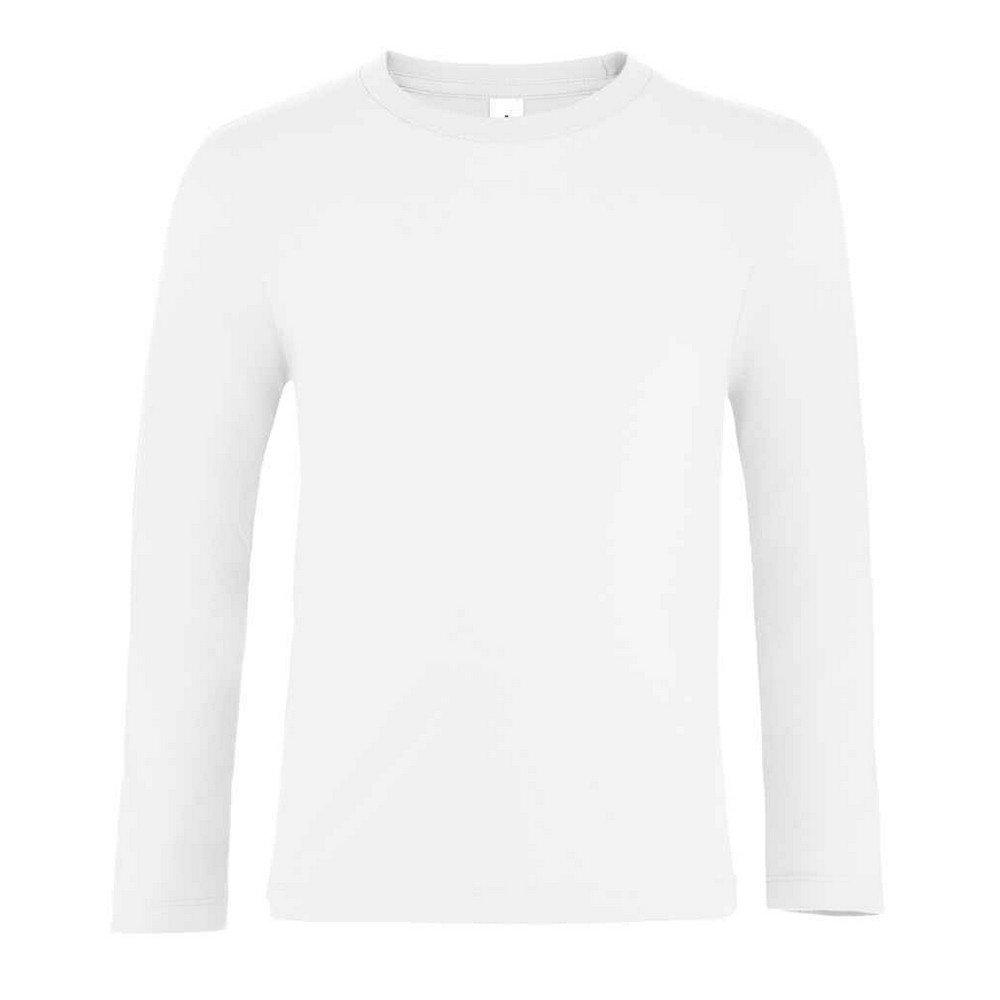 Image of Imperial Tshirt Langärmlig Mädchen Weiss 140