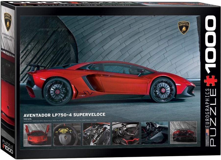 Eurographics  puzzle Lamborghini Aventador 750-4 SV 1000 Teile 