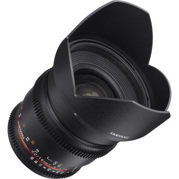 Samyang 16mm T2.2 ed als UMC CS II VDSLR (Kanon)