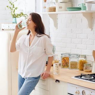 B2X set di 6 barattoli conservazione con coperchio 750 ml  