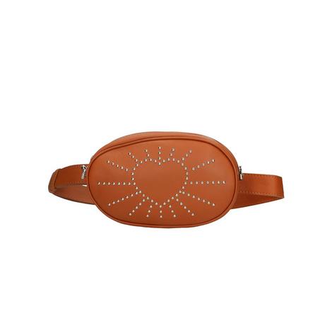 Gave Lux Gesteppte Gürteltasche mit Nieten  