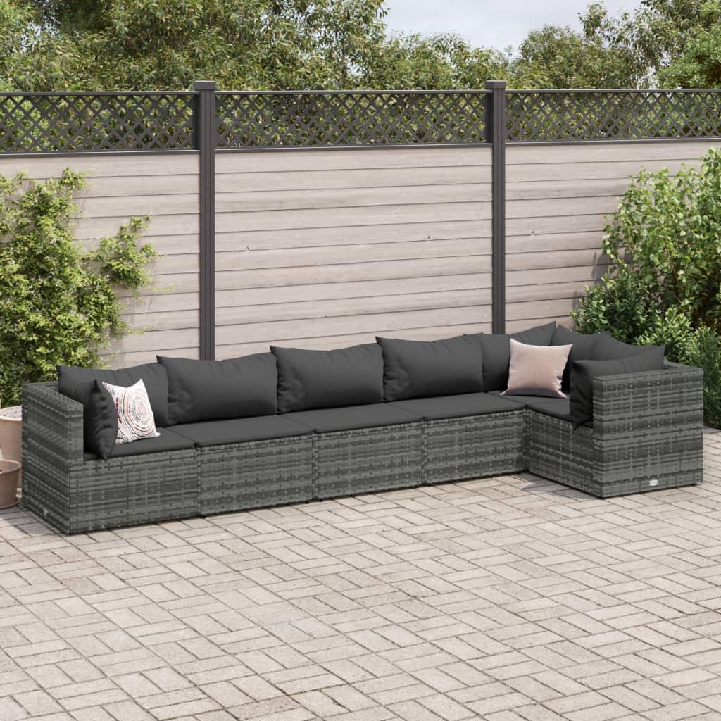 VidaXL Garten lounge set poly-rattan  