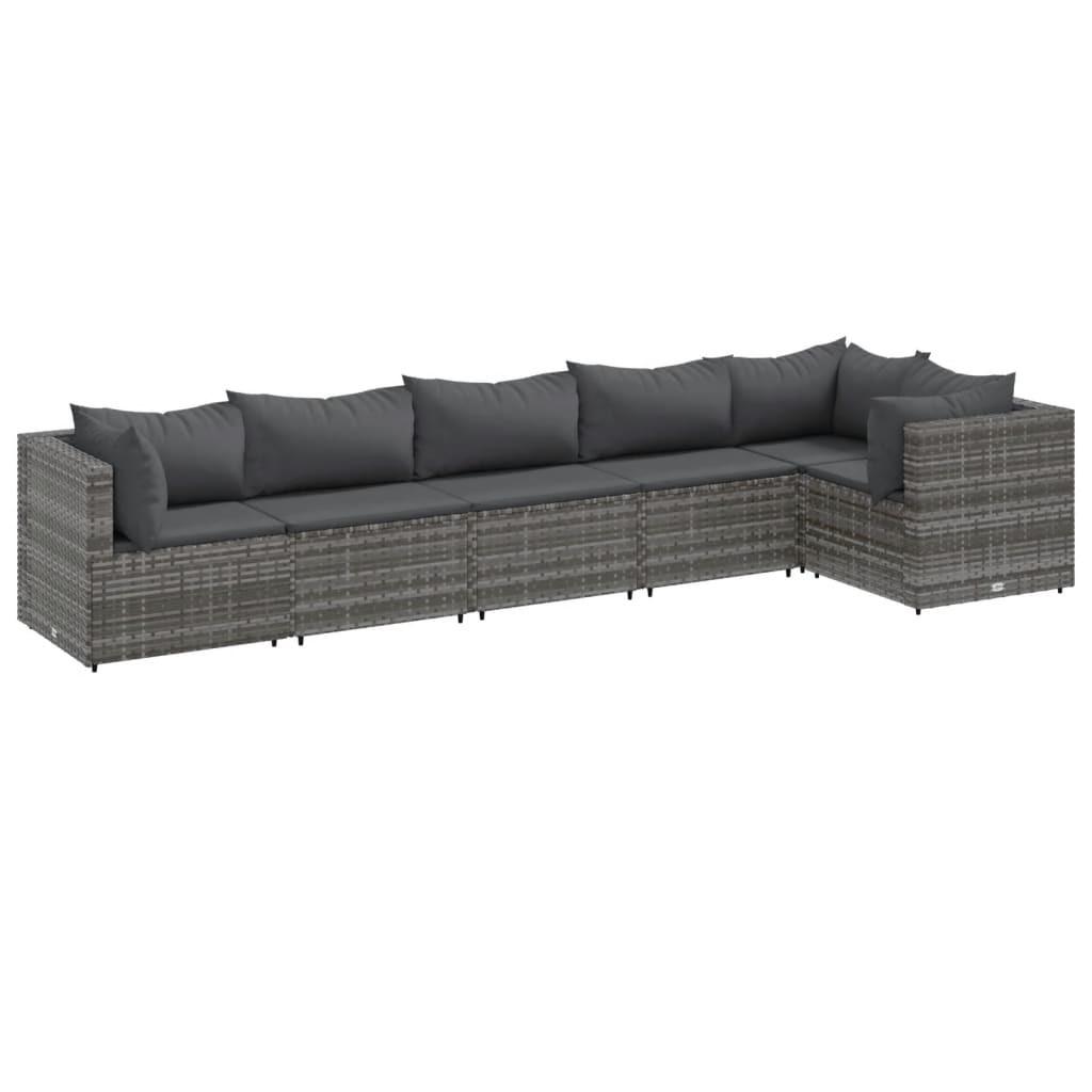 VidaXL Garten lounge set poly-rattan  