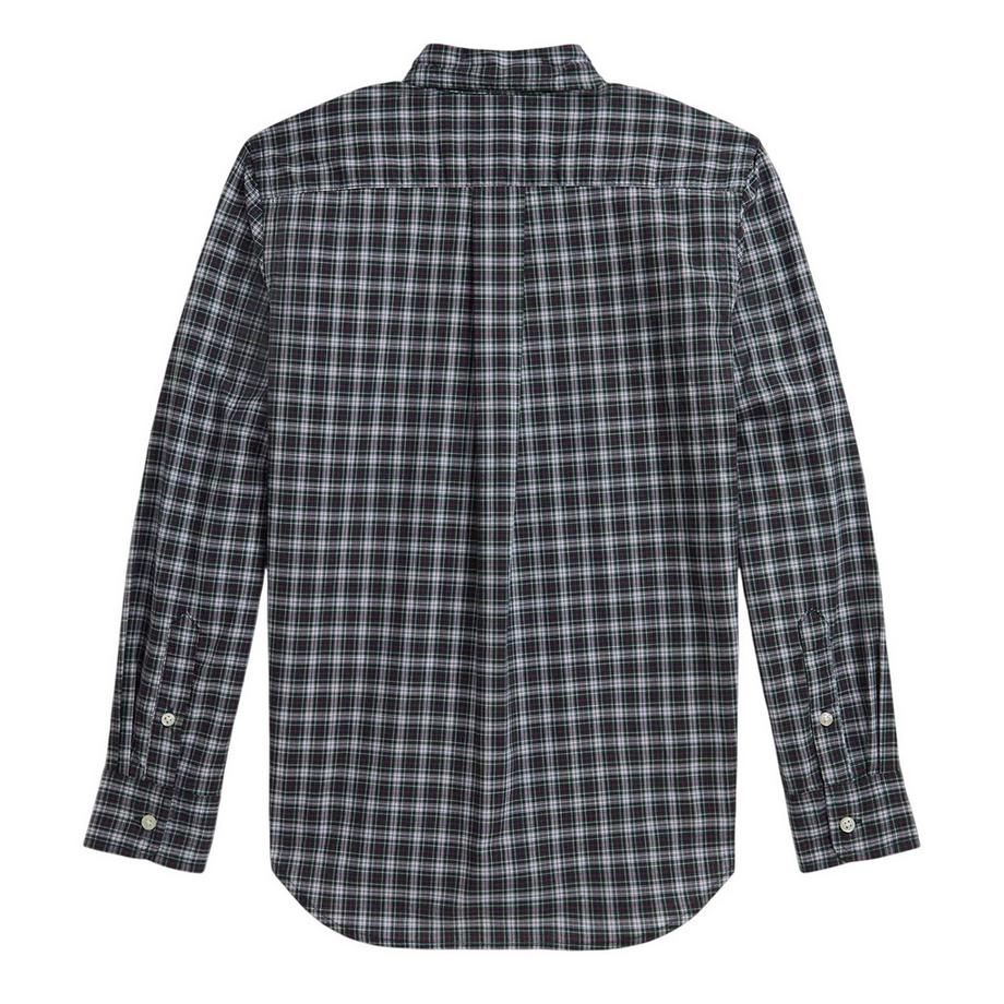 Ralph Lauren  Camicia Button Down A Quadri Manica Lunga 