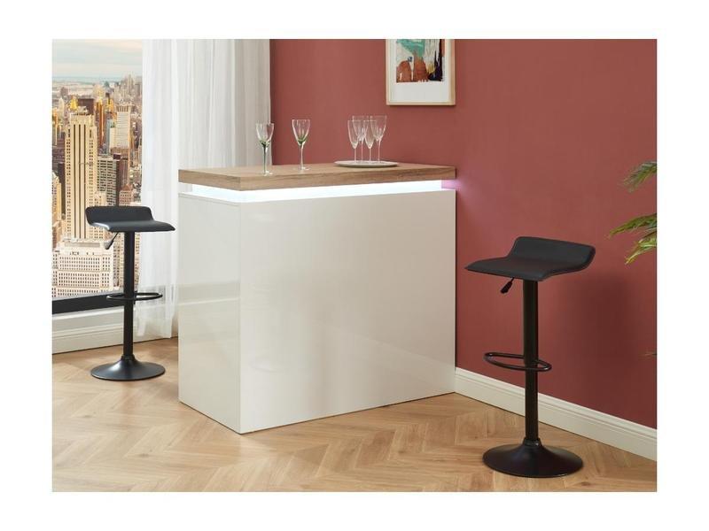 Image of Hausbar mit LEDBeleuchtung HALO II Eichefarben Hausbar mit LEDBeleuchtung HALO II Eichefarben