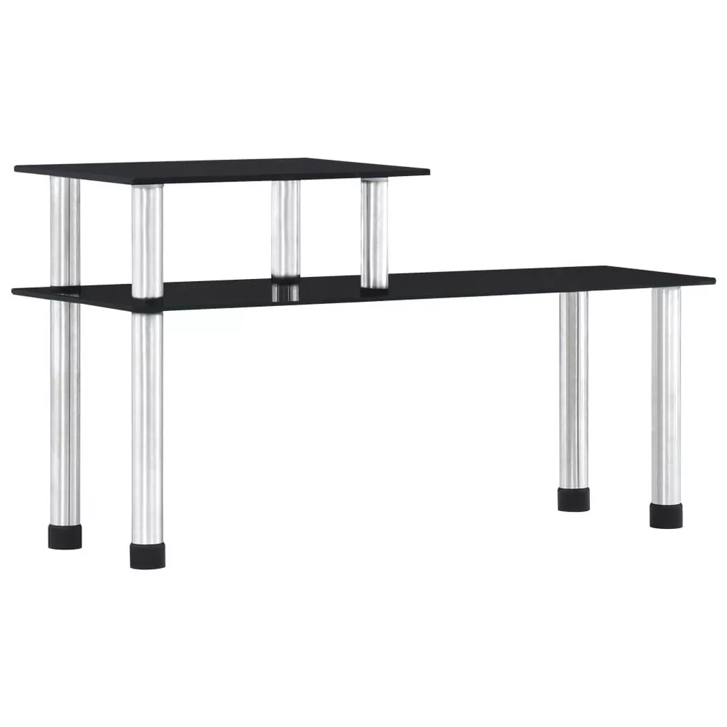 Tagère de cuisine Noir 45x16x26 cm Verre trempé Vidaxl