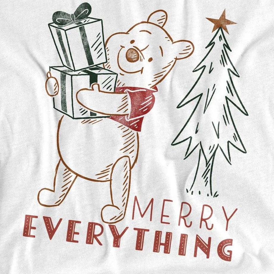 Winnie the Pooh  T-ShirtMotiftyle Croquis Merry Everything 