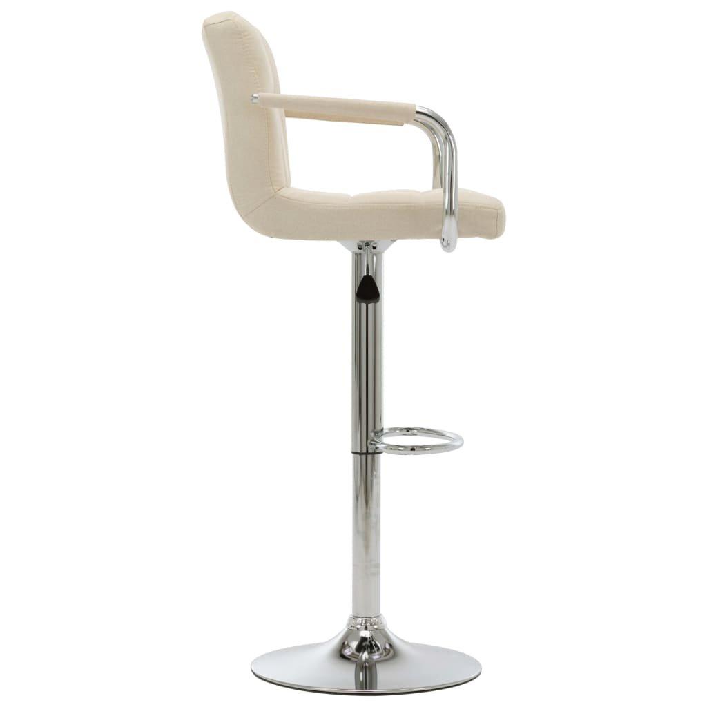 VidaXL Chaise de bar tissu  