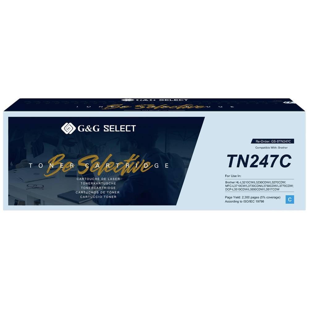 G&G  Kompatibel mit TN-247C Premium-Toner - Marke: Select 