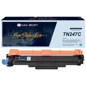 Kompatibel mit TN-247C Premium-Toner - Marke: Select