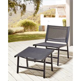 Beliani Chaise de jardin en Revêtement textile Moderne MARCEDDI  