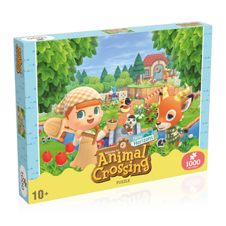 Winning Moves  Jigsaw - Puzzle - Language-independent - Animal Crossing - 1000 Pcs 